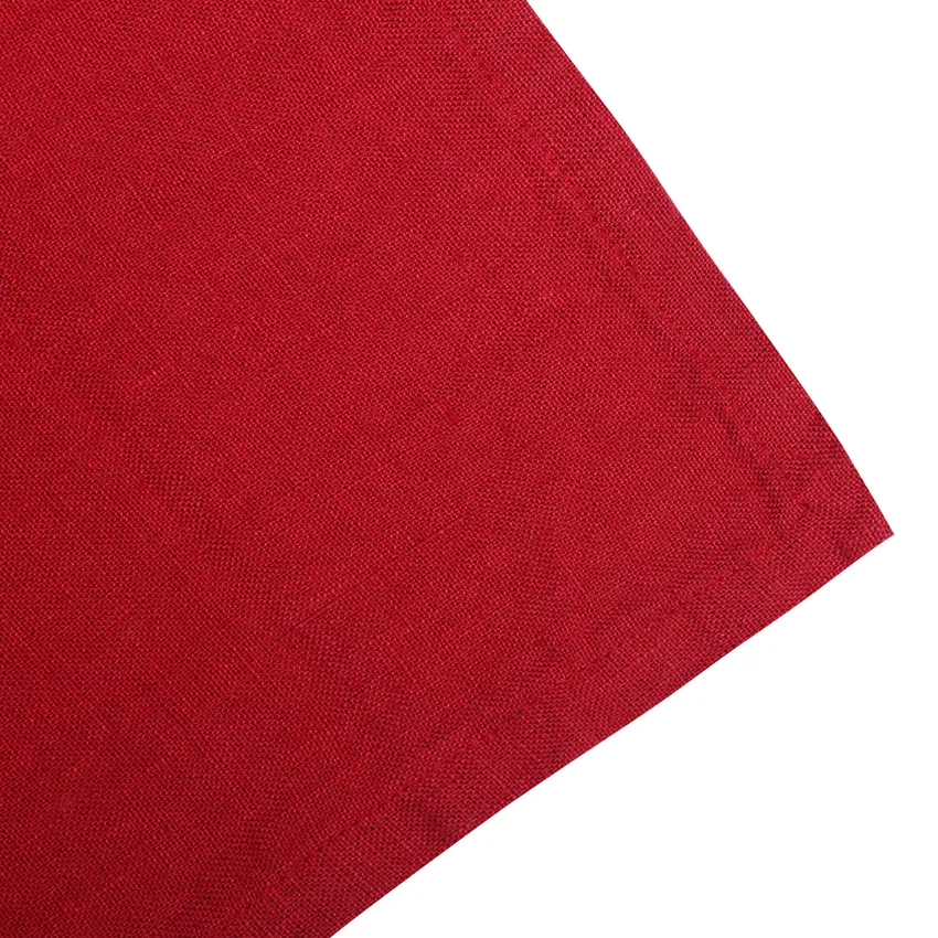 Tovagliolo 2 pezzi Leo, Rosso scuro