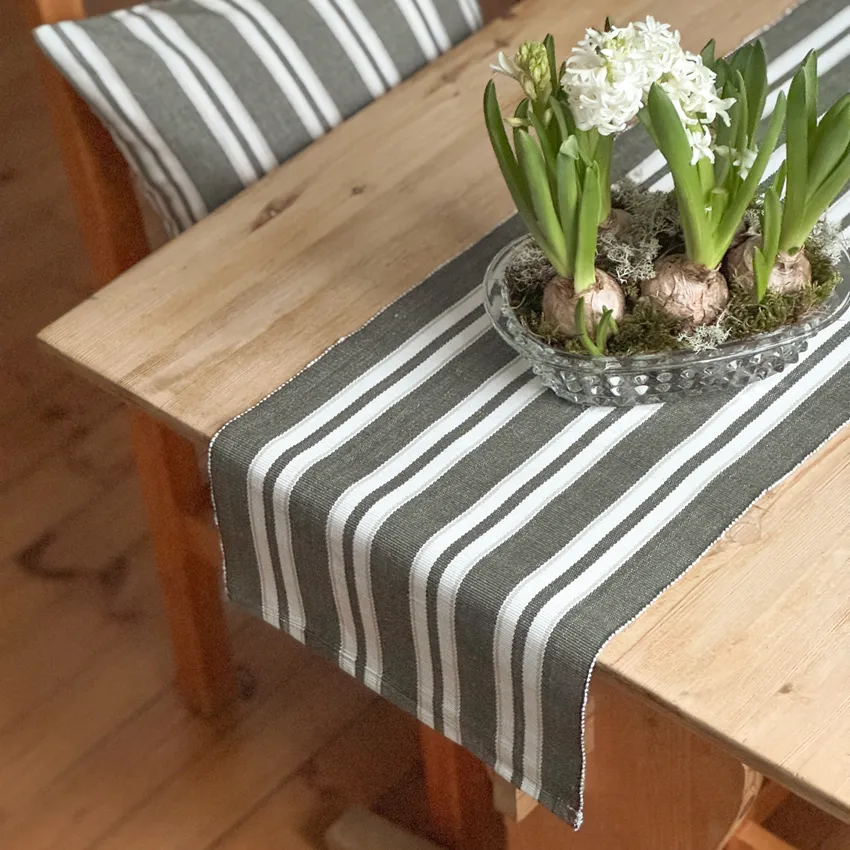 Riciclato Runner Elise, Verde oliva/Beige