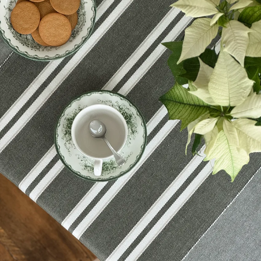 Riciclato Runner Elise, Verde oliva/Beige