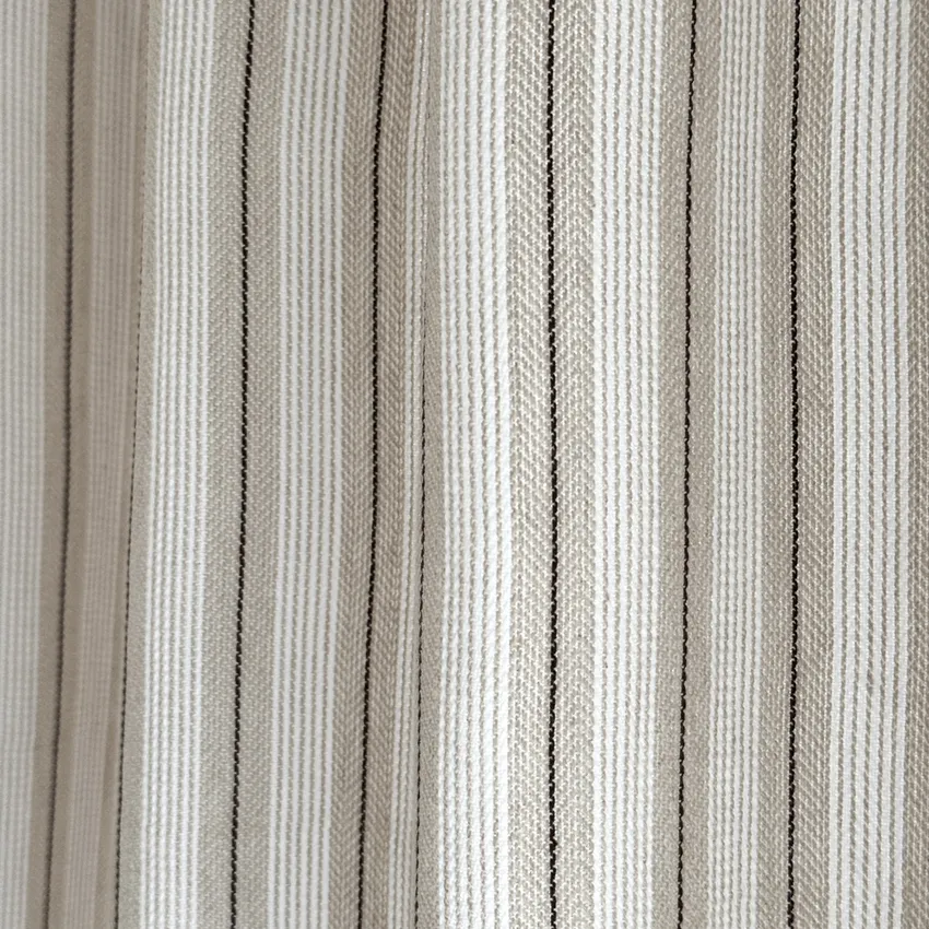 Telo tenda riciclato 2-pack Antonia, Lino/Bianco