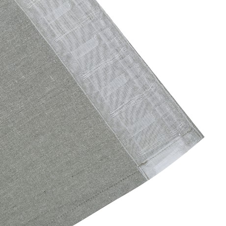 Återvunnen Gardinkappa Elin, Olivgrön/Beige
