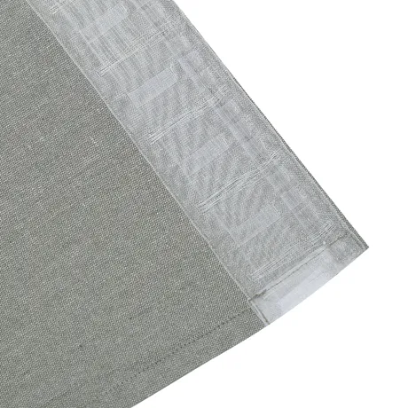 Återvunnen Gardinkappa Elin, Olivgrön/Beige