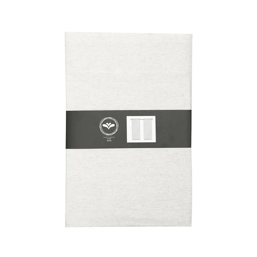 Återvunnen Gardinlängd 2-pack Elin, Beige