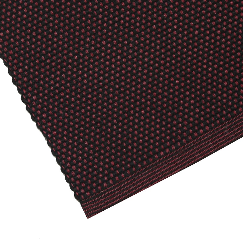 Återvunnen Löpare Kalle, Vinröd/Svart