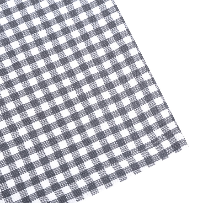 Återvunnen Duk Bella, Mörkgrå/Vit