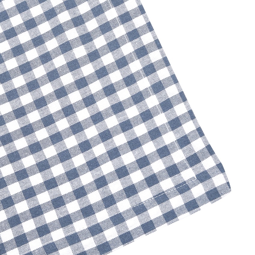 Återvunnen Duk Bella, Gråblå/Vit