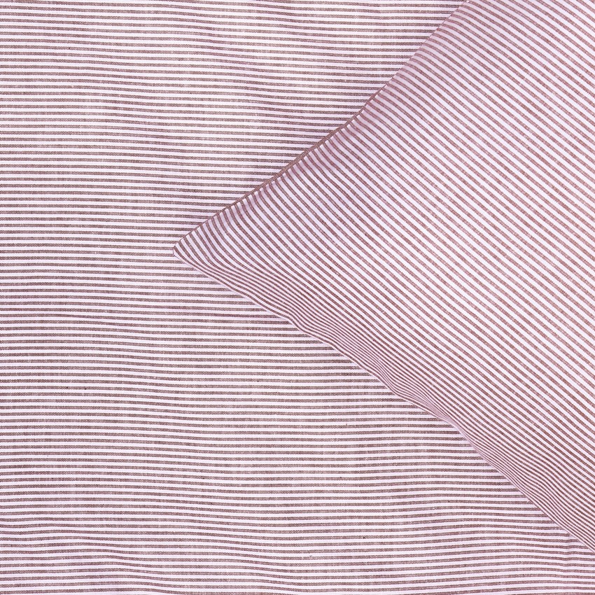 Påslakanset 2-dels Runmarö, Vinröd/Vit