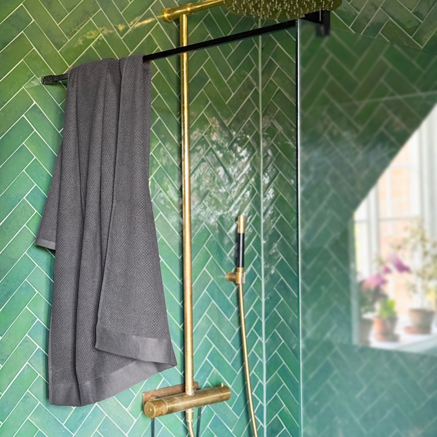 Handduk Saltö, Mörkgrå