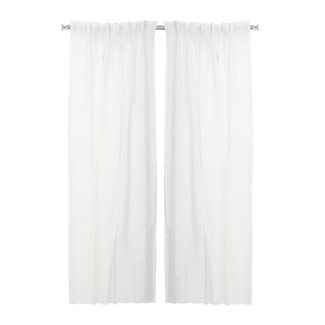 Gardinlängd 2-pack Linus, Off-White