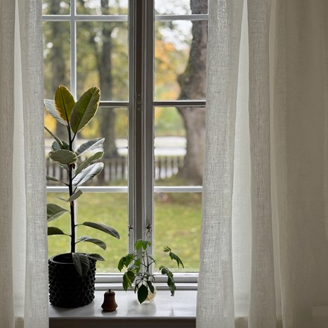 Gardinlängd 2-pack Linus, Off-White