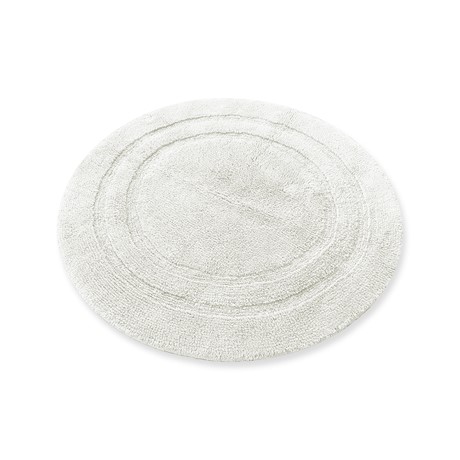 Rund Badrumsmatta Turin, Off-White