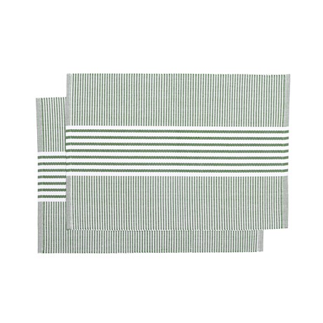 Återvunnen Tablett 2-pack Isa, Grön/Vit