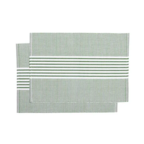 Återvunnen Tablett 2-pack Isa, Grön/Vit