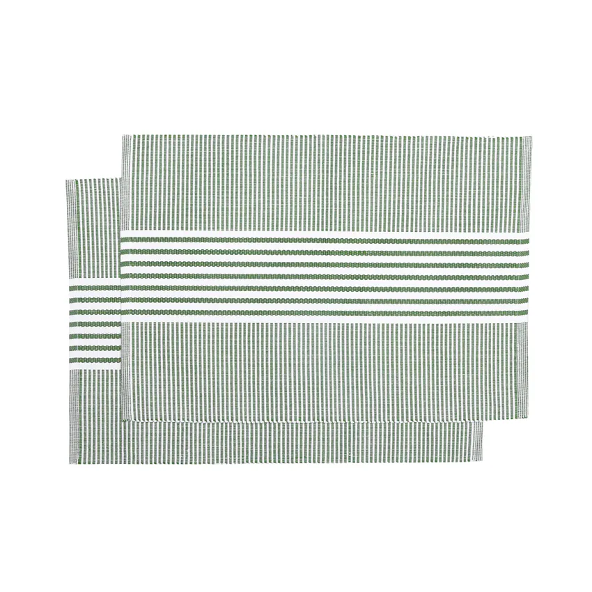 Återvunnen Tablett 2-pack Isa, Grön/Vit