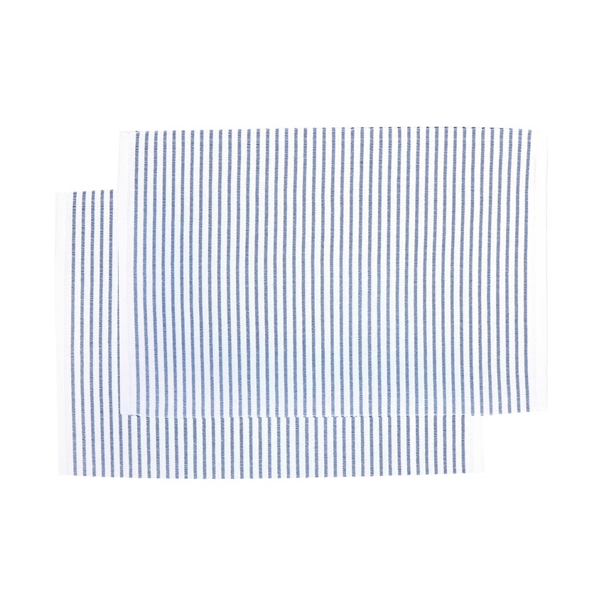 Återvunnen Tablett 2-pack Tyra, Vit/Blå