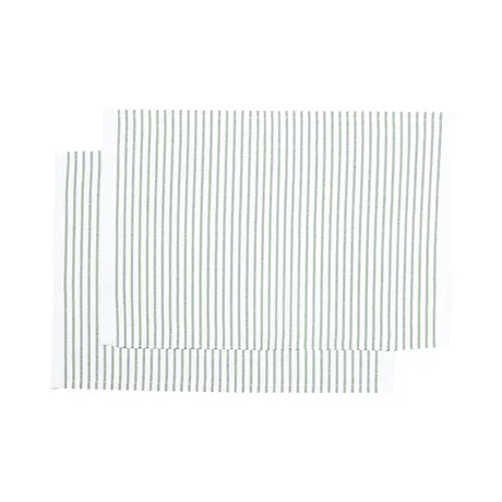 Återvunnen Tablett 2-pack Tyra, Vit/Grön