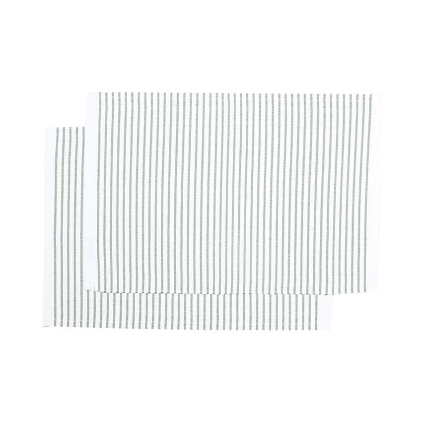 Återvunnen Tablett 2-pack Tyra, Vit/Grön