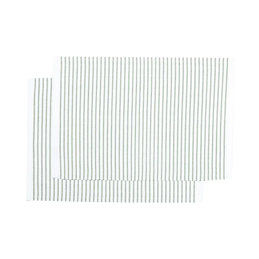 Återvunnen Tablett 2-pack Tyra, Vit/Grön