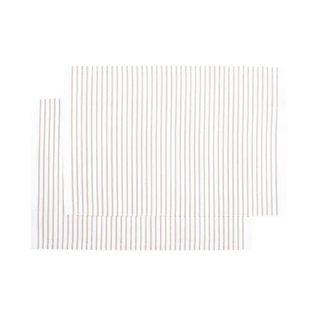 Återvunnen Tablett 2-pack Tyra, Vit/Sand