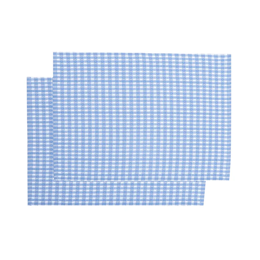 Återvunnen Tablett 2-pack Cleo, Ljusblå/Vit