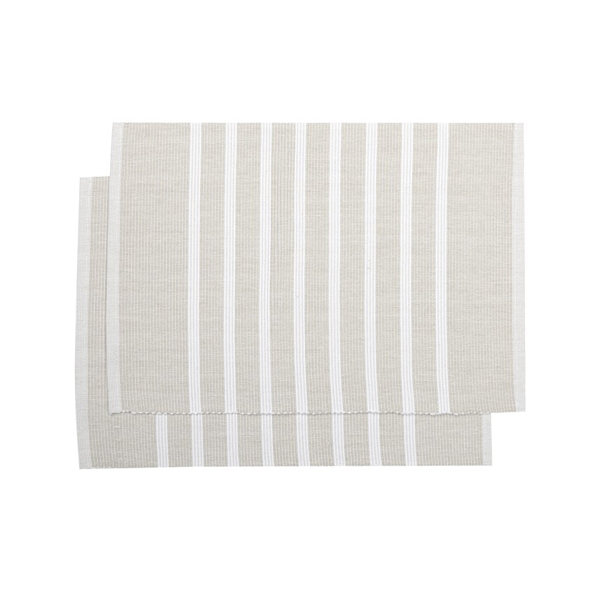 Återvunnen Tablett 2-pack Sigrid, Linne