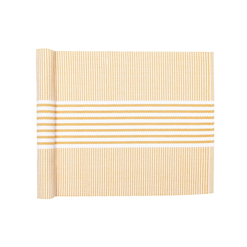 Återvunnen Löpare Isa, Gul/Vit