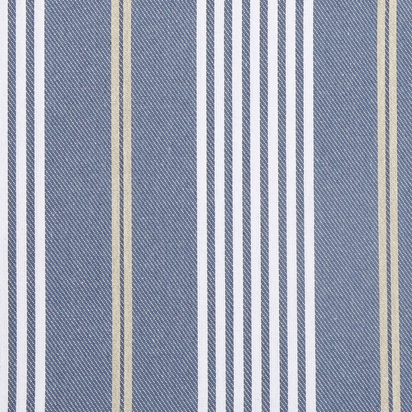 Återvunnen Metervara Hampus, Gråblå/Linne