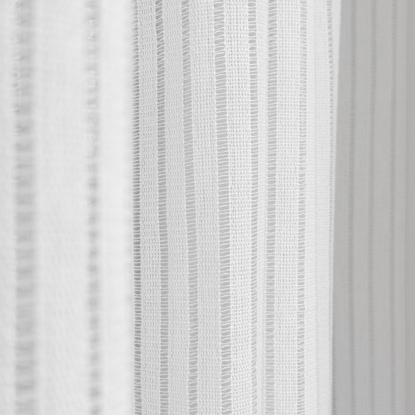 Återvunnen Gardinlängd 2-pack Märta, Vit