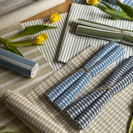 Återvunnen Tablett 2-pack Cleo, Gråblå/Vit