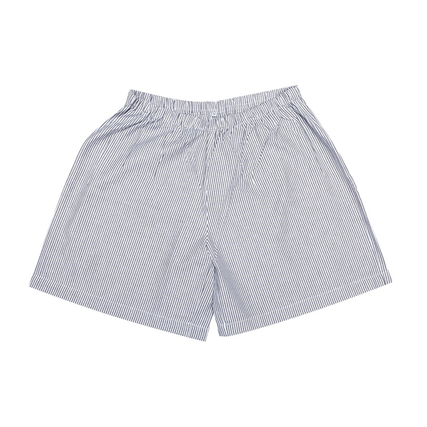 Pyjamasset 2-dels Runmarö, Kort, Marinblå/Vit