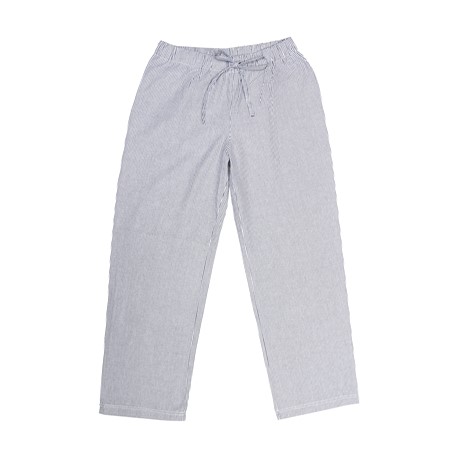Pyjamasbyxor Runmarö, Marinblå/Vit