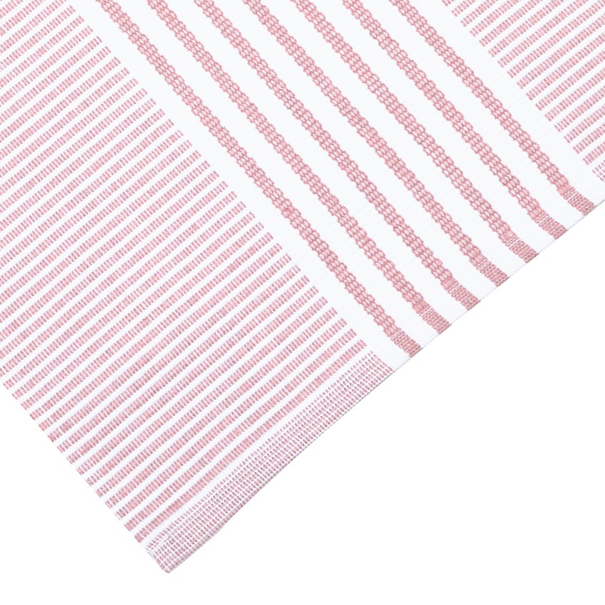 Återvunnen Tablett 2-pack Isa, Ljusrosa/Vit