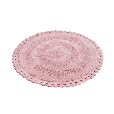Rund Badrumsmatta Rimini, Rosa