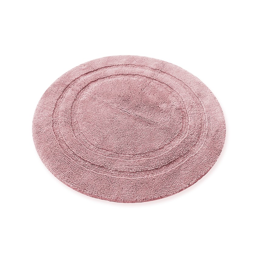 Rund Badrumsmatta Turin, Rosa