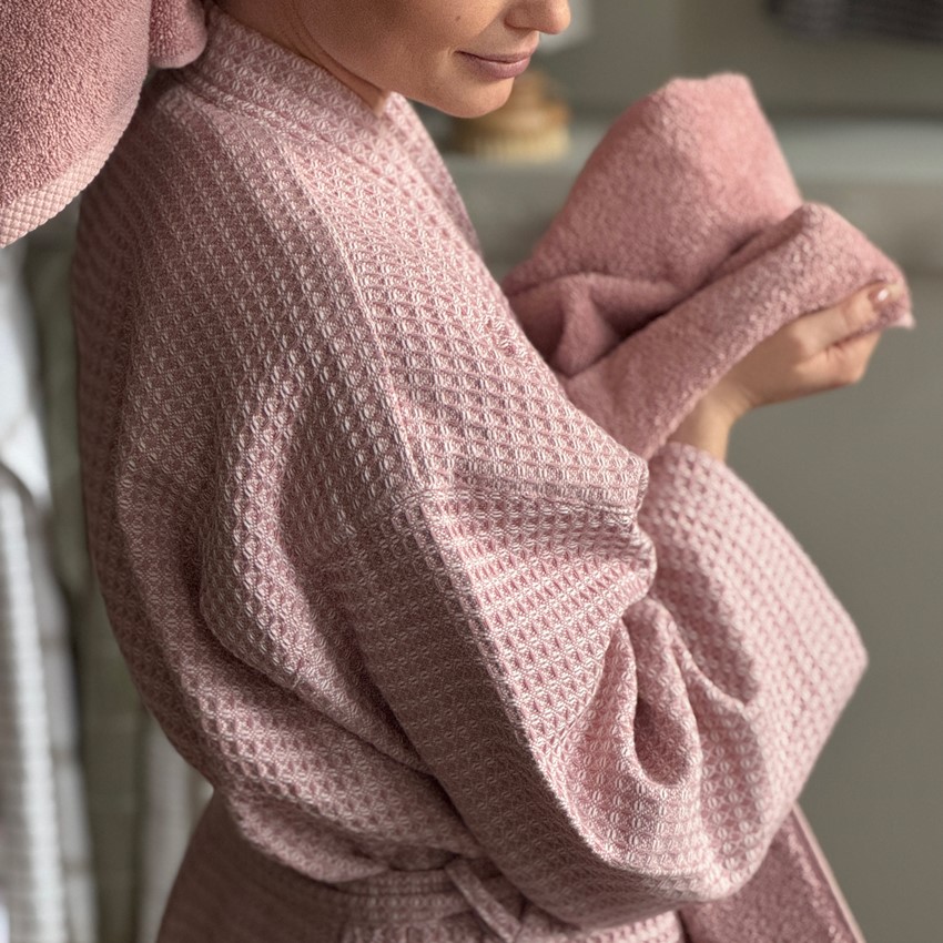 Återvunnen Badrock Wilma, Ljusrosa/Beige