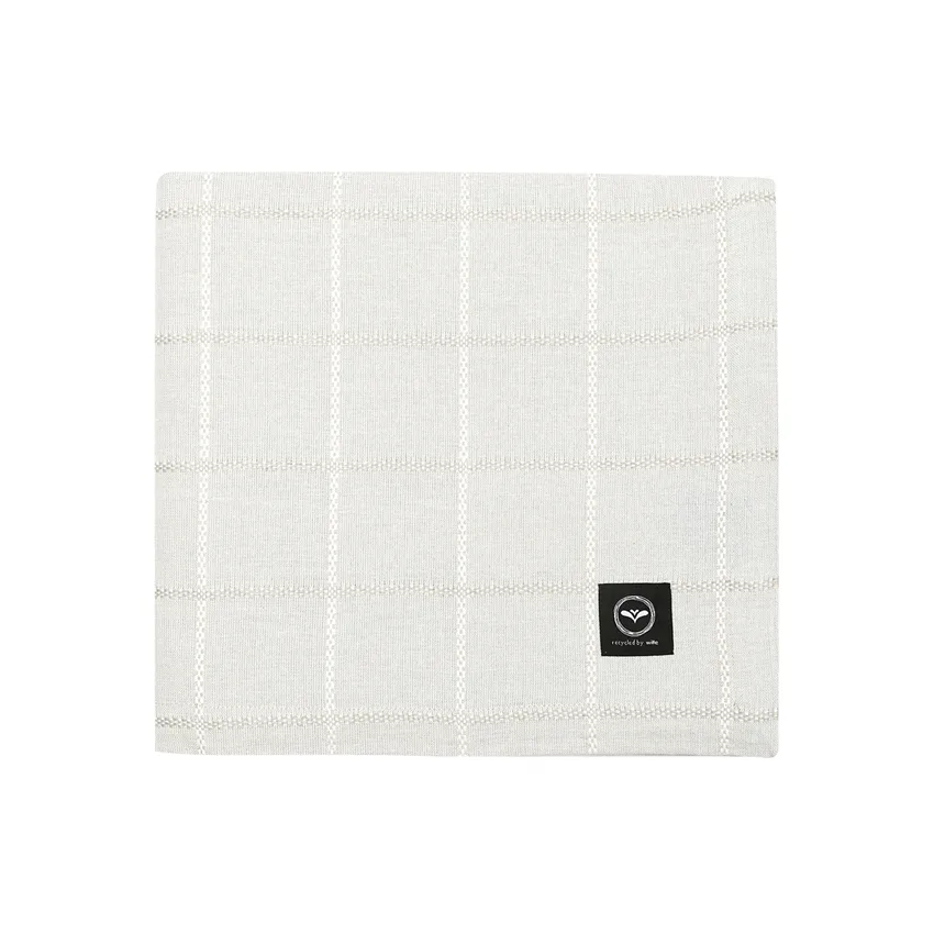 Återvunnen Duk Nora, Linne/Beige