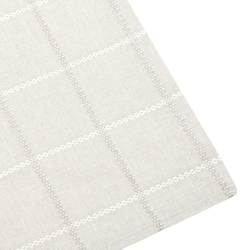 Återvunnen Duk Nora, Linne/Beige