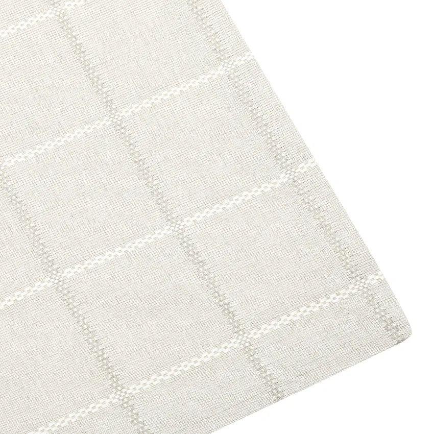 Återvunnen Duk Nora, Linne/Beige