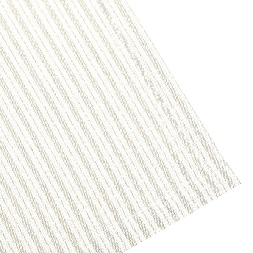 Återvunnen Gardinlängd 2-pack Alf, Linne/Beige