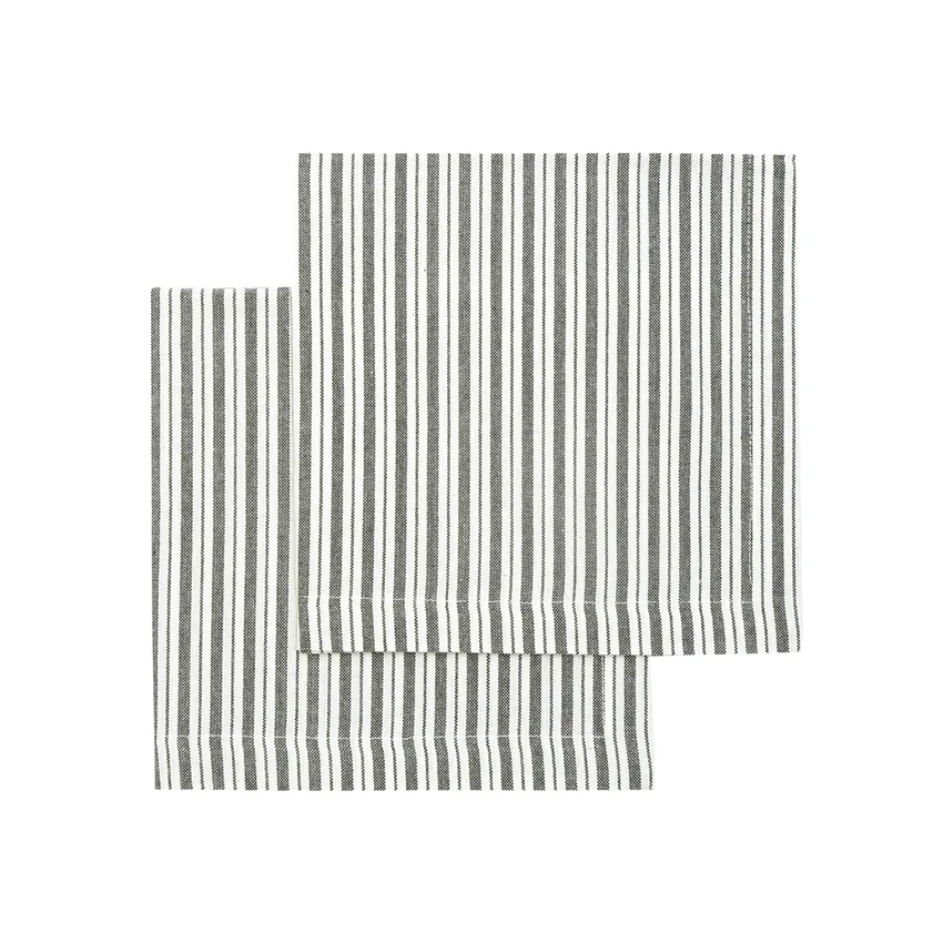 Återvunnen Servett 2-pack Alf, Olivgrön/Beige