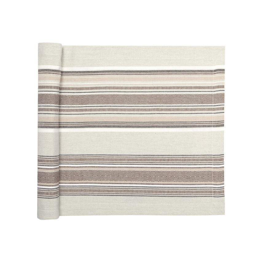 Återvunnen Löpare Boda, Linne/Sand