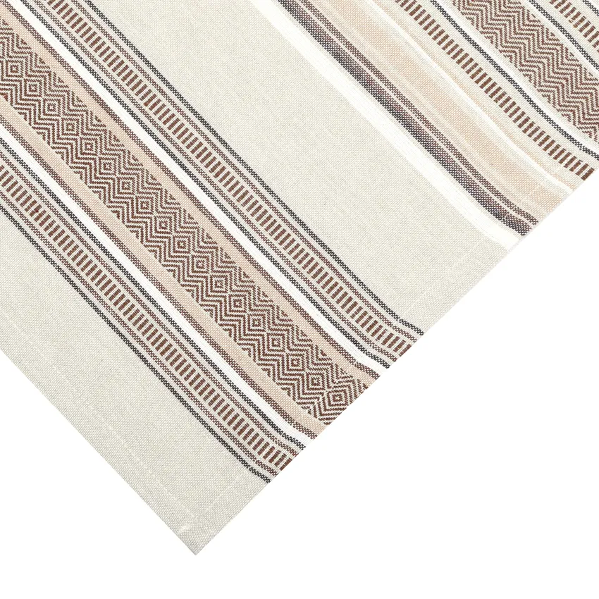 Återvunnen Kökshandduk 2-pack Boda, Linne/Sand