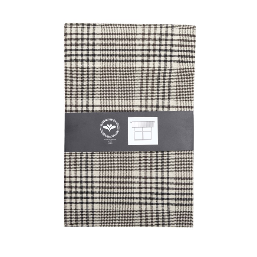 Återvunnen Gardinkappa Harald, Linne/Brun