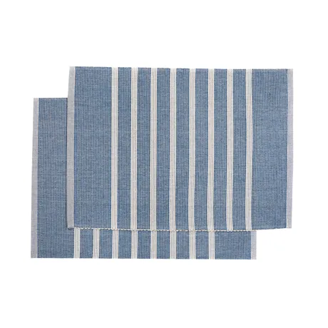 Återvunnen Tablett 2-pack Sigrid, Gråblå/Linne