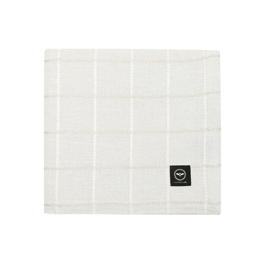 Återvunnen Duk Nora, Linne/Beige