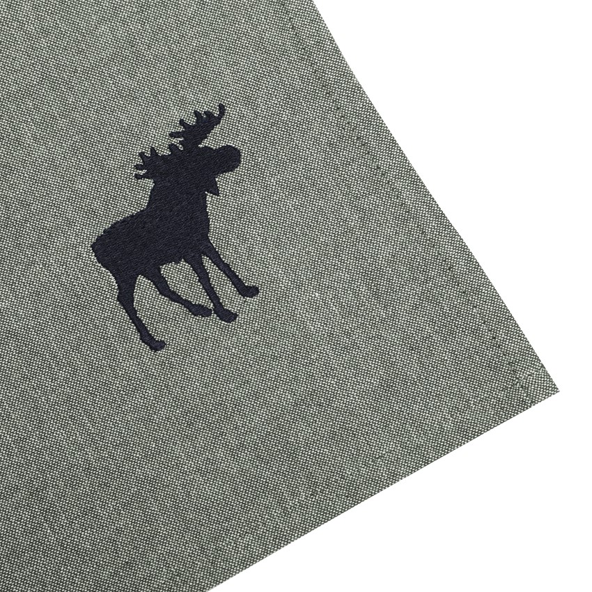 Återvunnen Kökshandduk Helge, Olivgrön