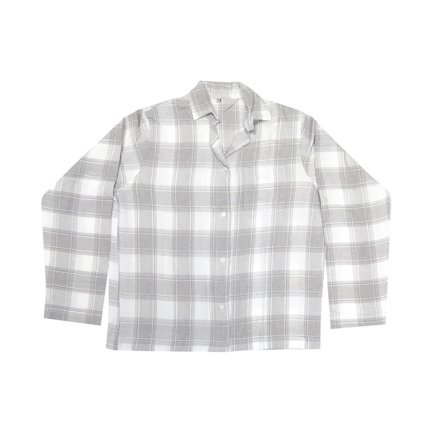 Pyjamasset 2-dels Abisko, Grå/Vit