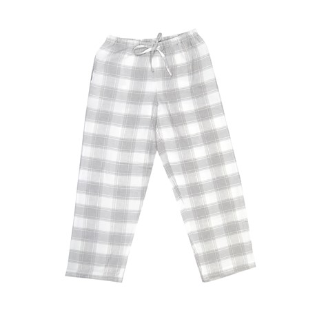 Pyjamasbyxor Abisko, Grå/Vit