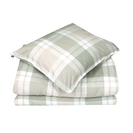 Påslakanset 2-dels Algot, Grön/Sand