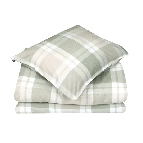 Påslakanset 2-dels Algot, Grön/Sand